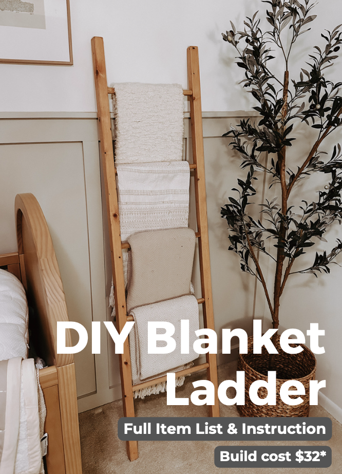 Blanket best sale shelf diy